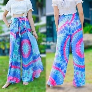 Chinrada - Womens Wide Leg Pants (tied in front & back)🇹🇭